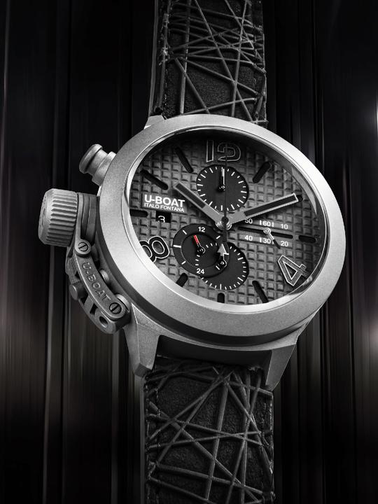 Produktbild U-Boat 3002 Classico Titanium Grey (Chronograph)