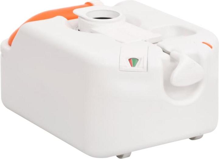 Produktbild VidaXL Camping-Einbautoilette Weiss 24+17 L HDPE & PP