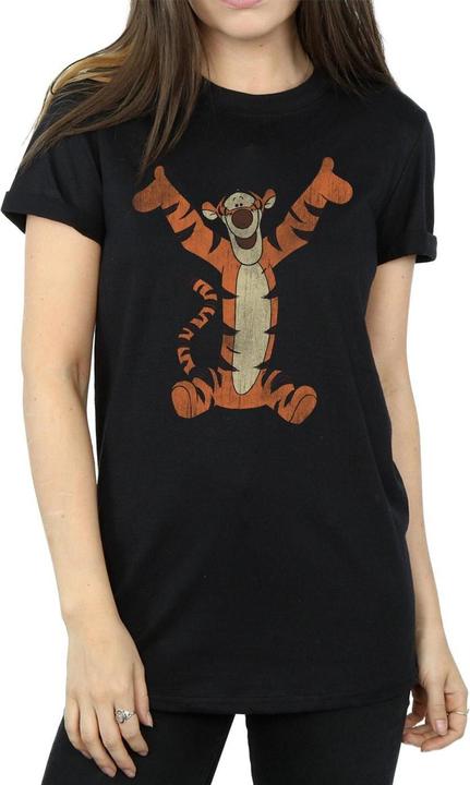 Actual product image Winnie the Pooh Womens/Ladies Tigger Cotton Boyfriend T-Shirt (XL)