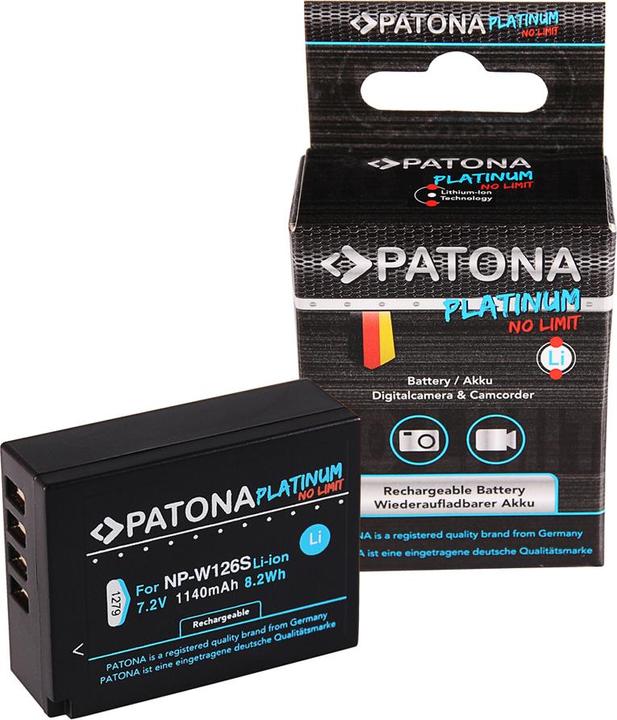 Immagine prodotto Patona Set NP-W126S (Caricatore, Accumulatore di carica elettrica)