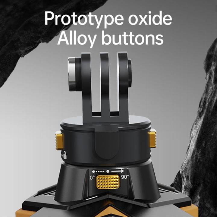 Produktbild Ueli Express Magnetische Helm Halterung mit Schnellverschluss (Hero 9 Black, Hero 10 Black, Hero 11 Black, Hero 12 Black, Hero 13 Black)