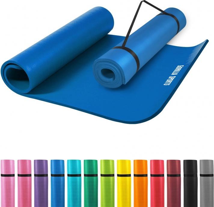 Actual product image Gorilla Sports yoga mat (15 mm)