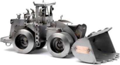 Actual product image Hinz & Kunst 460 - Model Car "Bulldozer"