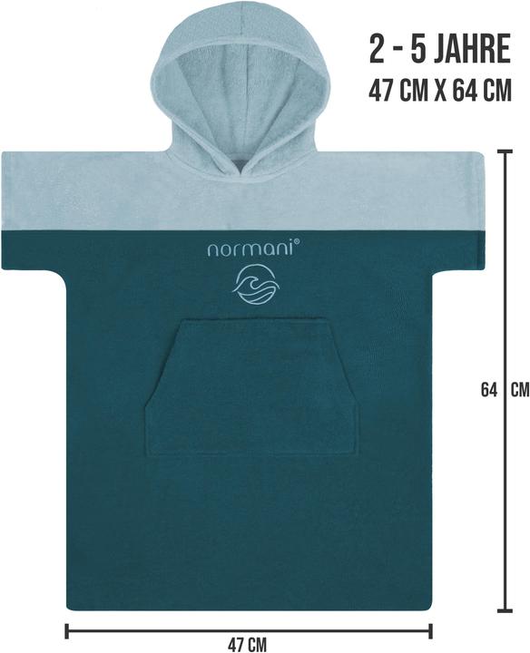 Actual product image Normani Kinder Badeponcho 2-5 Jahre Puwai (2, 3, 4, 5)