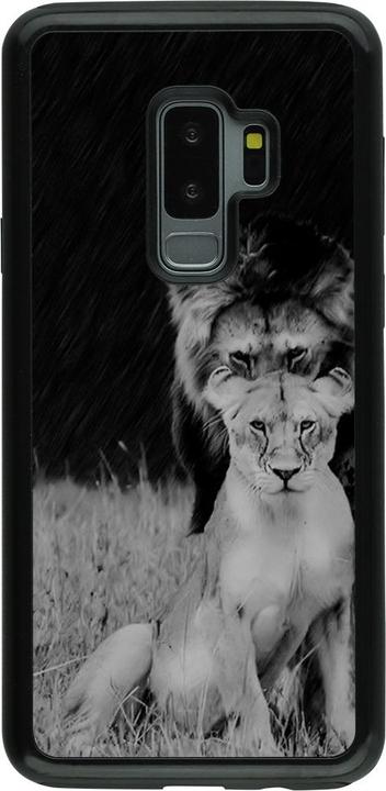 Produktbild PhoneLook Hülle Hybrid Armor schwarz Angry lions (Samsung Galaxy S9+)