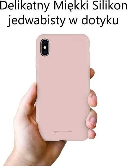 Actual product image Silicone iPhone 12/12 Pro 6,1" różowo-piaskowy/pink sand (Apple iPhone 12)