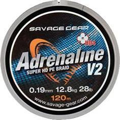 Immagine prodotto Savage Gear SG HD4 Adrenaline V2 120m 0,33mm 60lbs 27kg Grigio (27.22 kg)