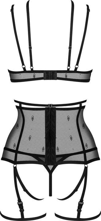 Image du produit Obsessive Freedom Anniverse Vierteiliges Set Schwarz (L)