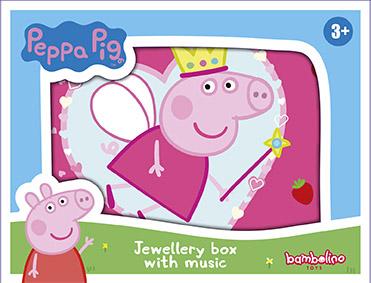 Actual product image Bambolino Toys Peppa Pig jewelry box