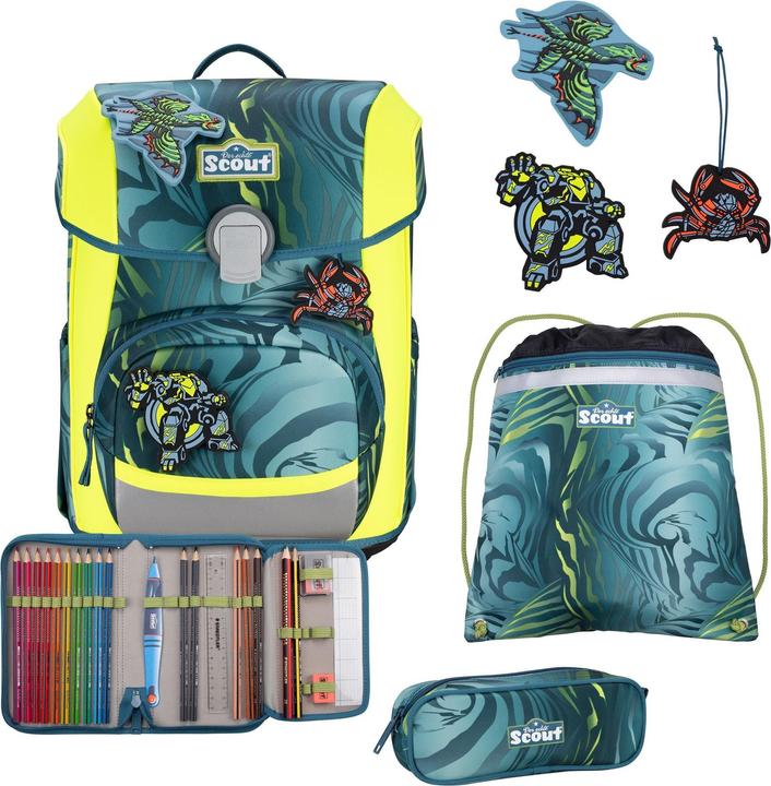 Scout Neo Schulranzen-Set 4-teilig (21 l)