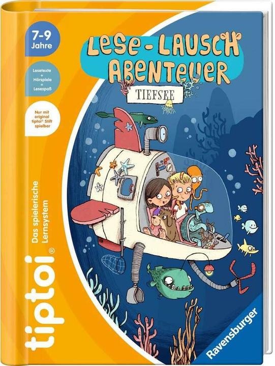 tiptoi Lese-Lausch-Abenteuer Tiefsee (Tedesco, Annette nuovo agricoltore, Nikolai Renger, 2023)