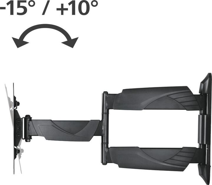 Actual product image Hama TV wall bracket, swivel, tilt, extendable, 122 cm (48") up to 35 kg (Wall, 48", 35 kg)