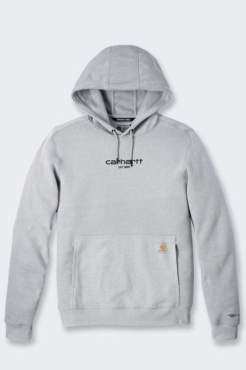 Actual product image Carhartt Lightweight Force Logo Asphalt Sweatshirt (L)