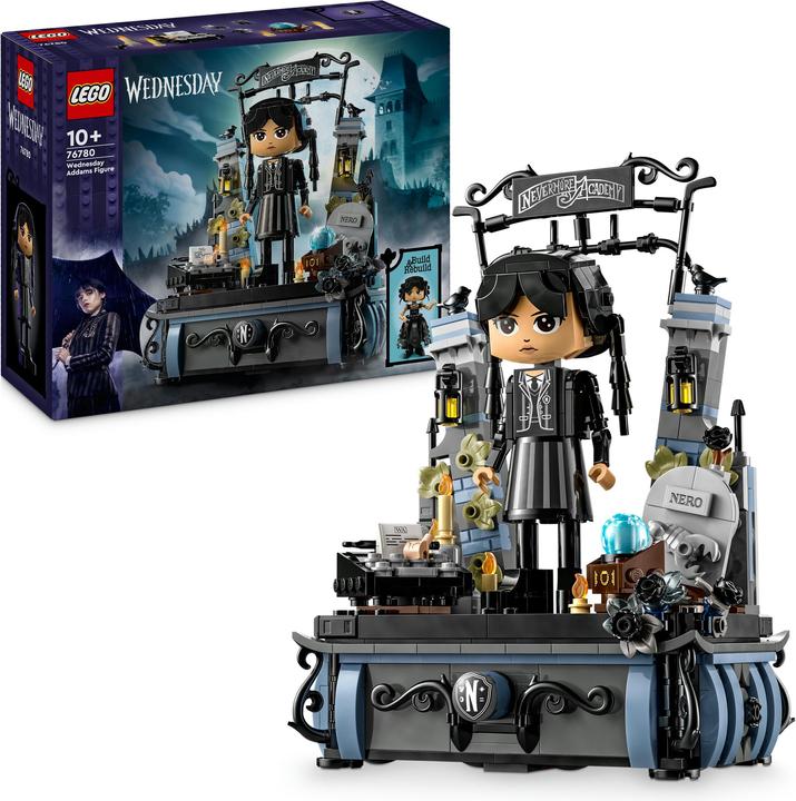Actual product image LEGO Wednesday Addams construction figure (76780, LEGO Wednesday)