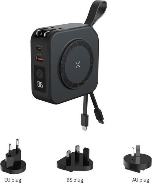 Image du produit Tiger Powerbank 10-in-1 10.000mAh Noir (10000 mAh, 25 W)
