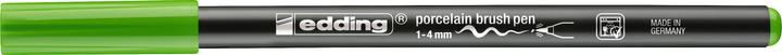 Actual product image Edding Porcelain colouring pen Brushpen (Light green, 4 mm, 1 x)