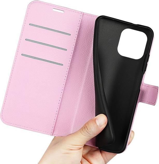 Produktbild MU Classic Litchi Leder Bookcover Series (Apple iPhone 14 Pro)