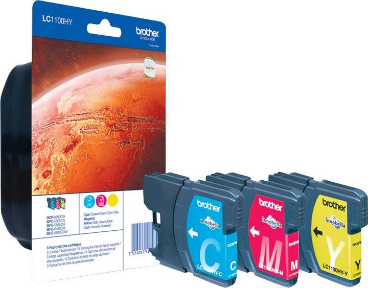 Brother LC-1100HY RAINBOWPACK C/M/Y (M, C, Y)