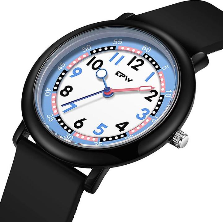 Produktbild VR Shinecon Kinderuhr Modell Flex, Schwarz