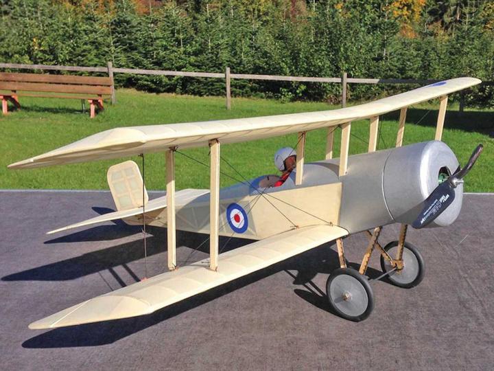 Actual product image Extron Modellbau EXTRON Bristol Scout (Laser Cut Kit) / 935 mm wooden kit (Aerobatics)