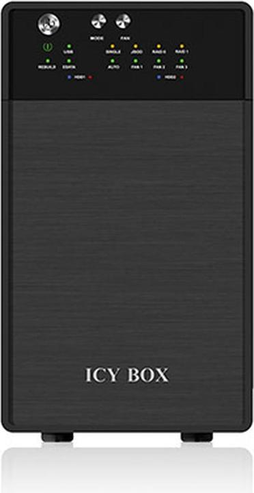 Image du produit Icy Box Raidsonic Système RAID externe double pour 3,5" SATA I (3.5")