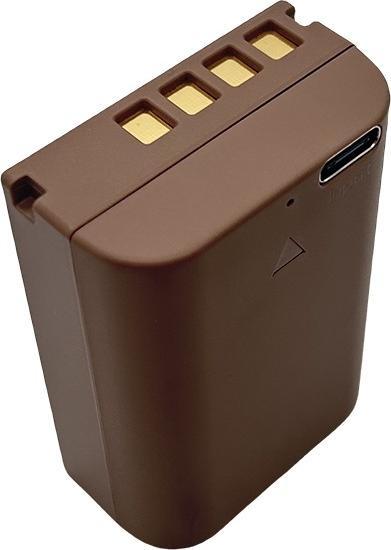 Actual product image Acconic Battery with USB-C input for Olympus OM-1 OM1 BLX-1 BLX1 NTC (Rechargeable battery)