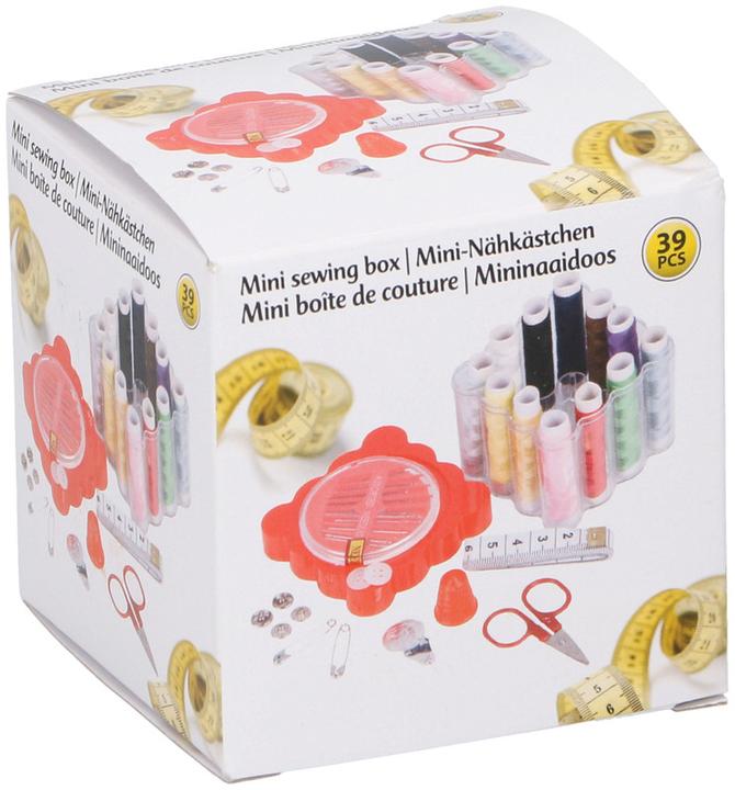 Actual product image Mini sewing box 39pcs