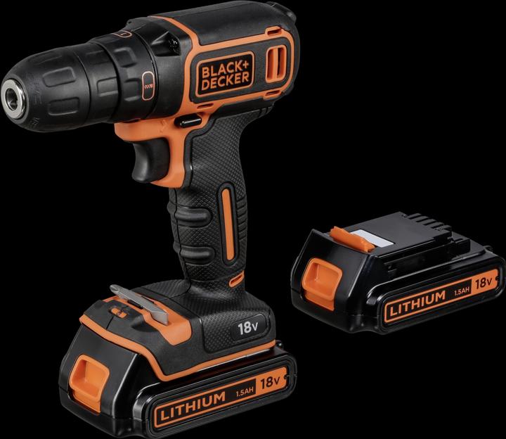 Immagine prodotto Black & Decker Cacciavite a batteria BDCDC18KBQW (Batteria ricaricabile)