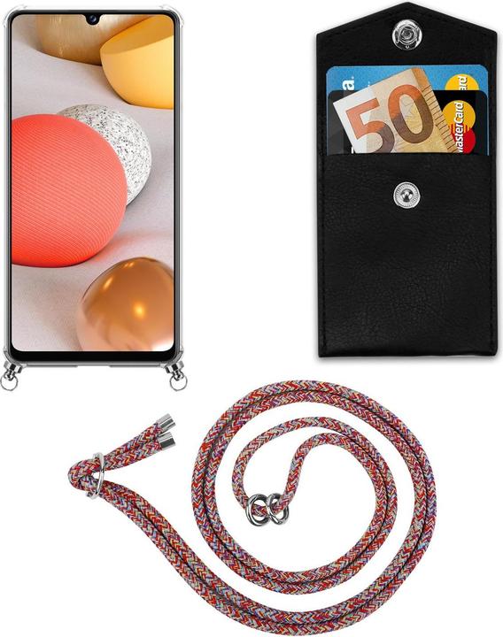 Produktbild Cadorabo TPU Handy Kette SILBER Cover