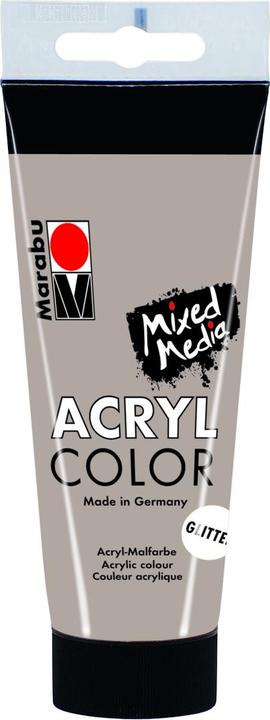 Produktbild Marabu Acryl Color 100ml (Transparent, Glitzer, Silber, 100 ml)