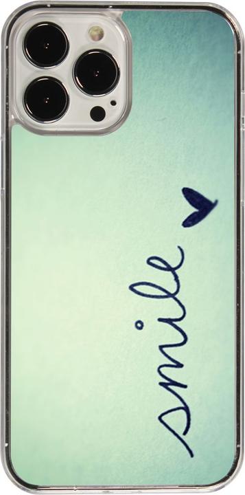 Produktbild PhoneLook Hülle transparent Smile (Apple iPhone 13 Pro Max)