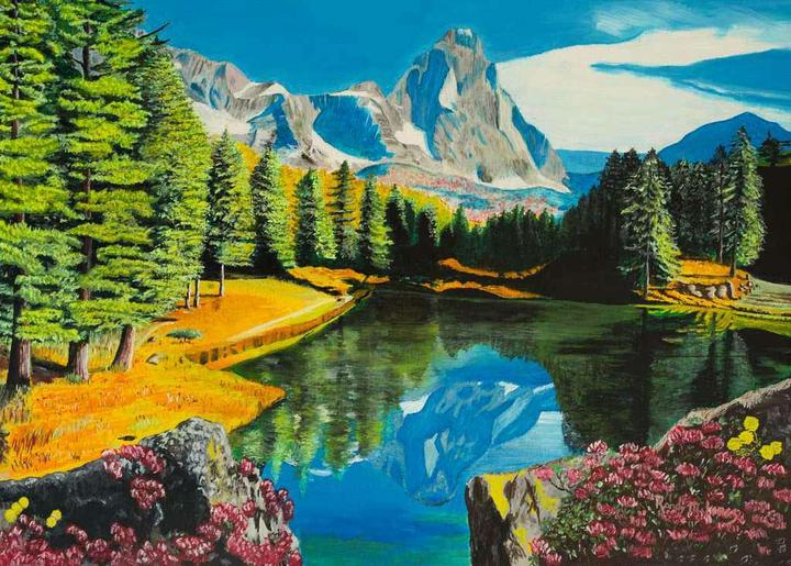 Produktbild Ravensburger Puzzle Rocky Mountain Reflections, 300 Teile. (300 Teile)