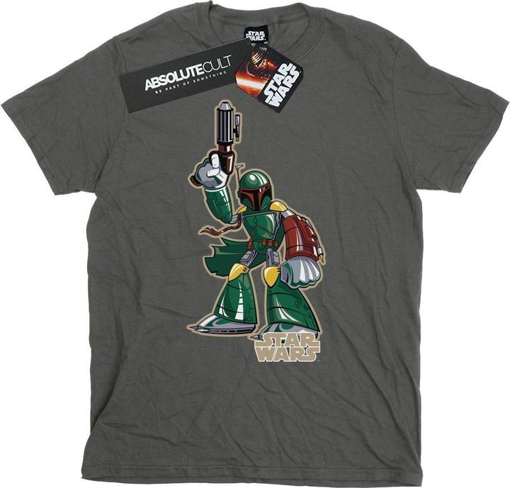 Star Wars Boba Fett Character TShirt Jungen