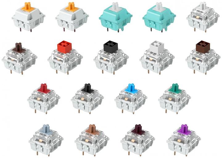 Actual product image Glorious PC Gaming Race Mx Switch Pack