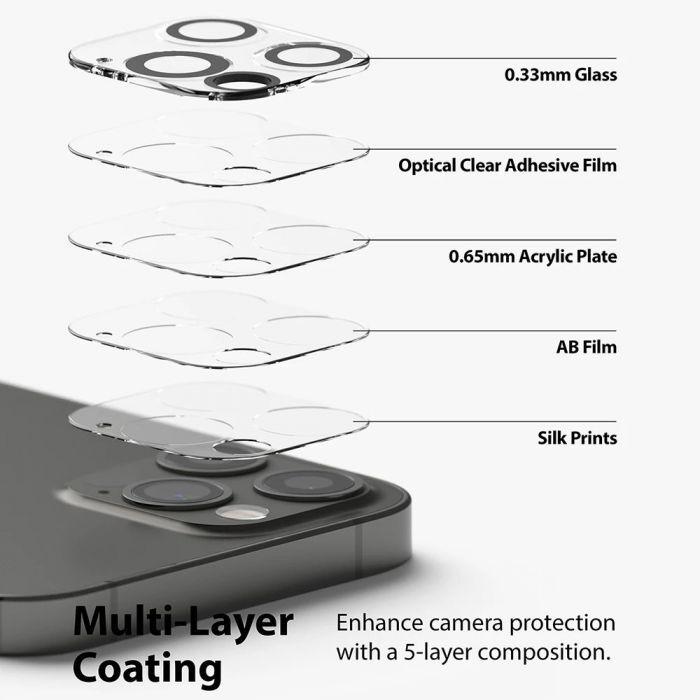 Produktbild Ringke iPhone 12 Pro Max Camera Protector Glass Transparent