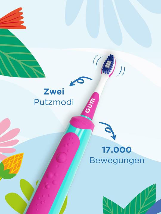 Immagine prodotto GUM Playbrush intelligente Schalzahnbürste (Spazzolino sonico)