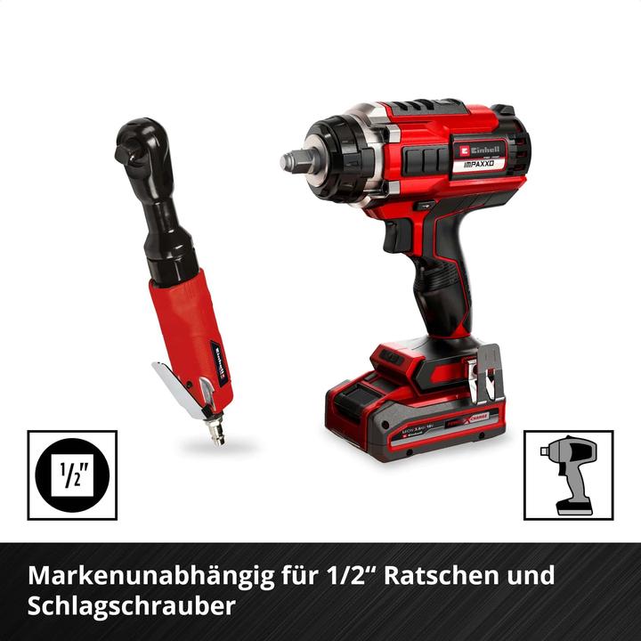 Produktbild Einhell Impact Stecknuss-Set, 109283, 12-teilig (18 mm, 15 mm, 11 mm, 21 mm, 16 mm, 12 mm, 14 mm, 17 mm, 13 mm, 19 mm, 10 mm)