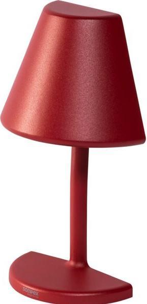 Sompex TWIN rot Akku-Tischleuchte (225 lm)