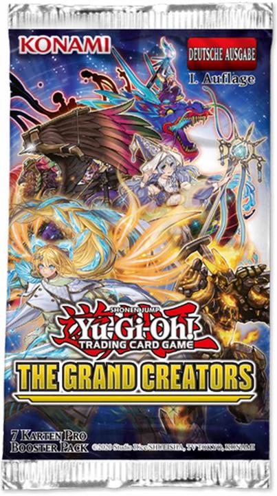 Actual product image Yu-Gi-Oh Grand Creators Booster Pack (German, Booster Pack)