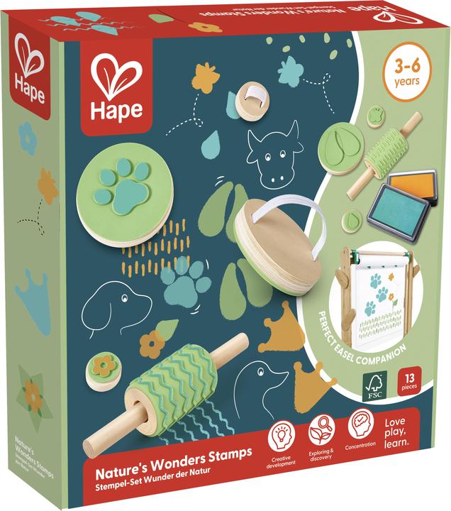 Produktbild Hape Stempel-Set Wunder der Natur