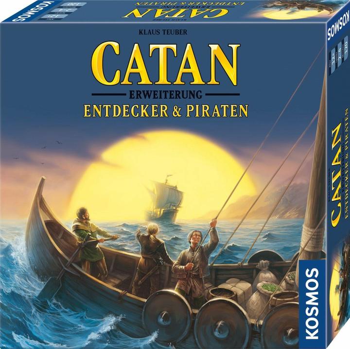 Immagine prodotto Kosmos CATAN - Espansione - Esploratori e Pirati (Tedesco)