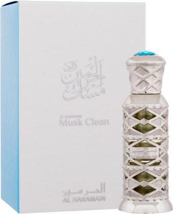 Actual product image Al Haramain Musk Clean Perfume Oil EDP Unisex 0.4 Fl Oz (12 ml)