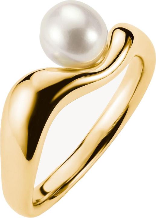 Thomas Sabo Ring mit Perle Natural Beauty vergoldet