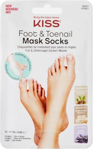KISS pied et ongles de pieds, masques chaussettes (Masque de pied)