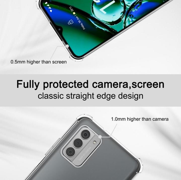 Immagine prodotto Screenguard Nokia G42 Cover Crystal Soft Airbag Bumper (Nokia G42)