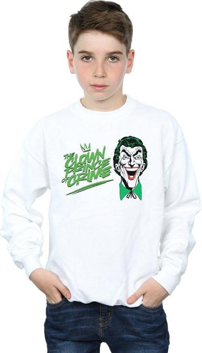 Immagine prodotto Batman Joker The Clown Prince Of Crime Felpa Ragazzi (140, 146)