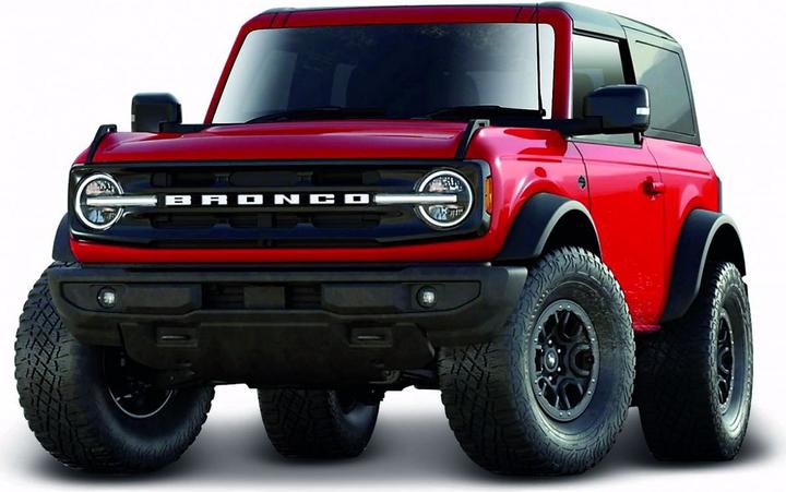 Produktbild Maisto Ford Bronco Wildtrak 2021 1/18 red