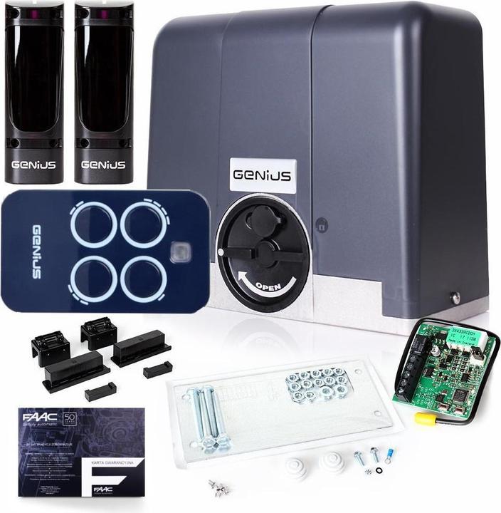 Immagine prodotto Genius Kit Blizzard 500 per porte scorrevoli da 500 kg