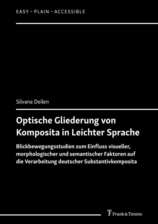 Produktbild Optische Gliederung von Komposita in Leichter Sprache (Silvana Deilen, 2021)