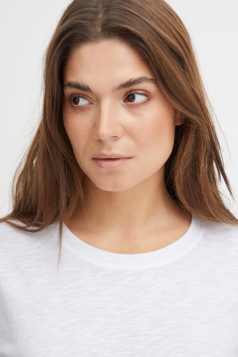 Actual product image Pulz Jeans PZBRIT 0-Neck Tshirt - 50207421 (XL)